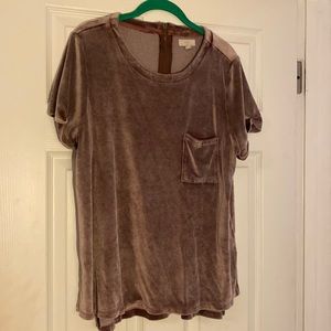 Women’s Velvet Shirt